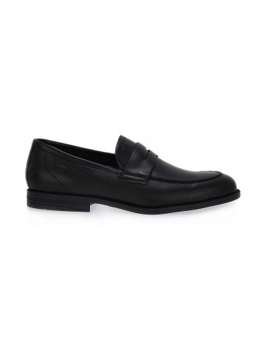 FLUCHOS HENRI HABANA BLACK MAN SHOE
