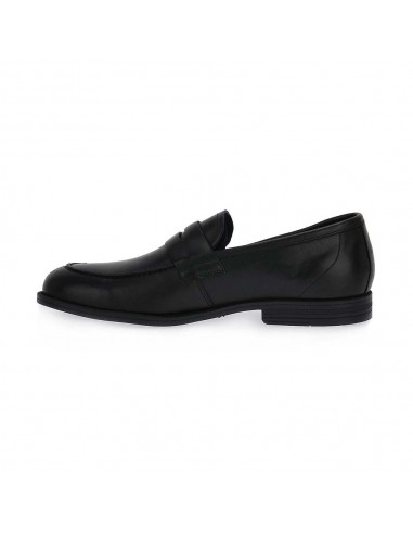 FLUCHOS HENRI HABANA BLACK MAN SHOE