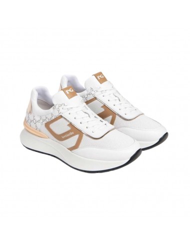 SNEAKERS DONNA IN PELLE NEROGIARDINI