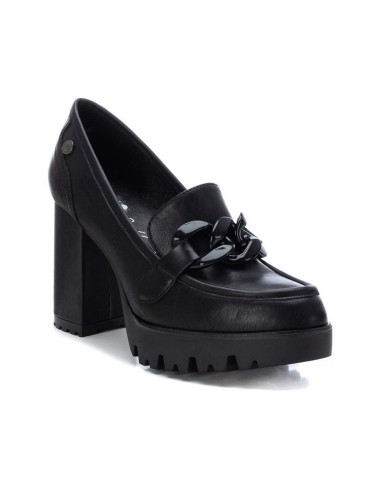 XTI Mocassino donna con tacco nero...