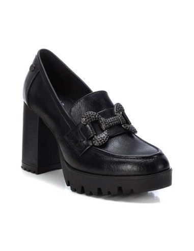 XTI Mocassino donna con tacco nero...