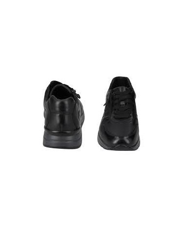 Valleverde scarpa pelle  nera VY954W