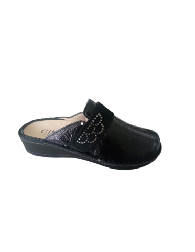 CINZIA SOFT CIABATTA IN PELLE E...