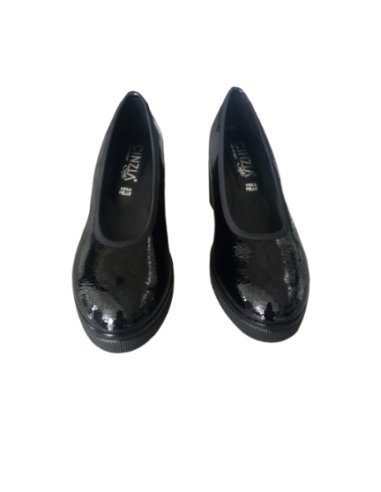 Cinzia soft decoltee in vernice nero...